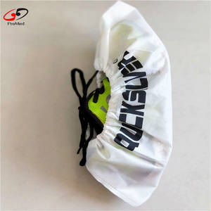 Sarung sepatu pelindung tahan debu cetak LOGO kustom penutup sepatu tanpa anyaman - Product Image 6