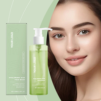 Nettoyant Visage Hydratant et Régulateur de Sébum aux Herbes, Acide Hyaluronique, Hydratant, Éclaircissant, Anti-Âge, Vente en Gros