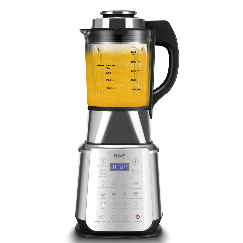 Professional Smart Touch Control Kitchen Food Processor Digital Countertop Cooking Electric Blender