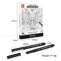 Mobee P-625E – Ensemble de stylos de calligraphie à prix de gros usine, durable, dix types différents pour l'écriture manuscrite