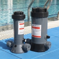 Distributeur automatique de chlore haute capacité Pikes ABS pour piscines hors sol et spas