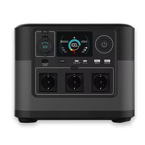 สถานีพลังงานสำรองแบบพกพา แบตเตอรี่ลิเธียม LiFePO4 1000Wh คลื่นไซน์บริสุทธิ์ 1200W สำหรับตั้งแคมป์และใช้งานกลางแจ้ง ขายดี - Product Image 3