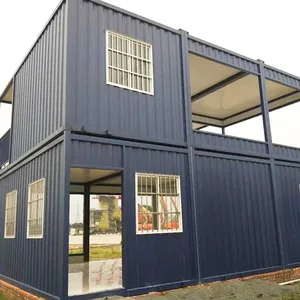 prefabricated buildings 20ft luxury homes China supplier container house with bathroom kitchen