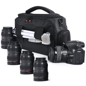 <span class=keywords><strong>Borsa</strong></span> a <span class=keywords><strong>Tracolla</strong></span> Professionale B700 in Nylon Impermeabile per Attrezzatura <span class=keywords><strong>Fotografica</strong></span> per Fotocamera Digitale DSLR e Obiettivi Nikon Canon Sony Video - Product Image 6