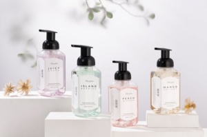 Marque privée OEM 8,4 fl.oz. <span class=keywords><strong>Savon</strong></span> liquide moussant <span class=keywords><strong>pour</strong></span> <span class=keywords><strong>les</strong></span> <span class=keywords><strong>mains</strong></span> à la fleur de pêche 250 ml - Product Image 4