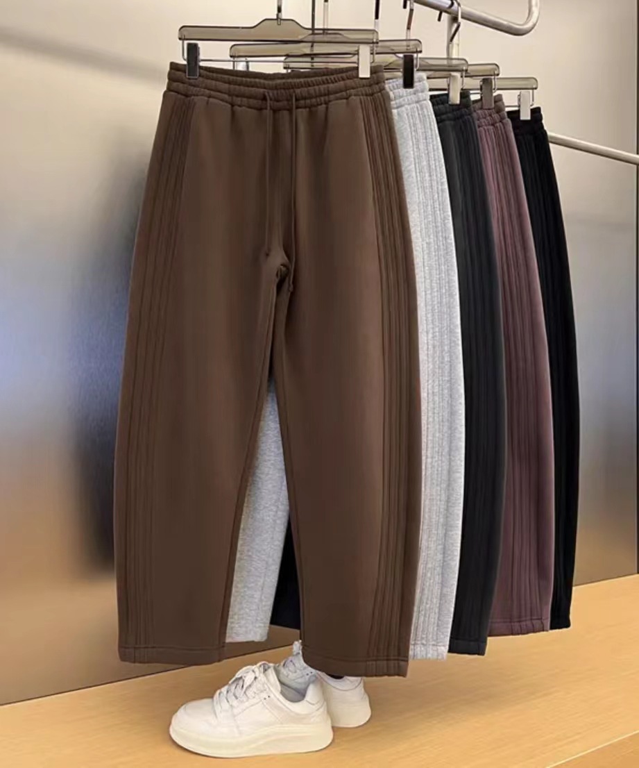 Coffee-colored fleece-lined