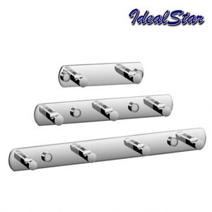 GIULIA Limpiador de pared de suspensión múltiple cromado de 3 lugares - Product Image 2