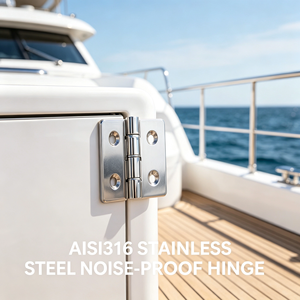   Charnière insonorisée en acier inoxydable 316 pour yacht marin, quincaillerie marine, charnière de trappe de bateau pour fabricant de matériel nautique - Product Image 6