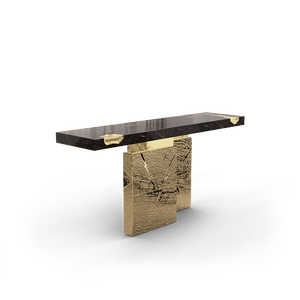 Fabricant chinois de Foshan, table console Empire <span class=keywords><strong>III</strong></span> de marque italienne, style moderne minimaliste de luxe, meubles de maison pour entrée de villa, plateau en marbre - Product Image 6