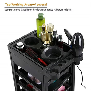 Carrito de Peluquería Multifuncional U-T24, Muebles Profesionales para Salón de Belleza, Carrito Rodante para Peluquería - Product Image 4