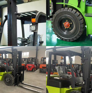 Pan Sea Fabrikpreis 3 Tonnen Diesel-Gabelstapler 4x4 4WD CE ISO Zuverlässige Leistung Diesel-Teleskop-Gabelstapler-Kran - Product Image 3