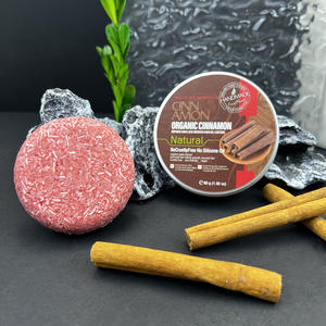 Nouveau shampoing au savon à la cannelle transfrontalier, huile essentielle, fait à la main, végétalien, sans huile de silicone, contrôle du sébum, anti-démangeaisons, fabriqué en usine - Product Image 3