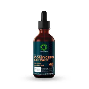 Private Label OEM Cordyceps Complex Liquid Extract Immune Support Medicinal Cordyceps Drops Health supplement For Immune Support