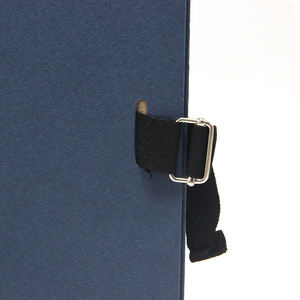 โฟลเดอร์แฟ้มจัดระเบียบเอกสาร A4สำหรับผลิตภัณฑ์ที่จัดเก็บเอกสารที่มีหัวเข็มขัดโลหะผ้าออกซ์ฟอร์ด - Product Image 3