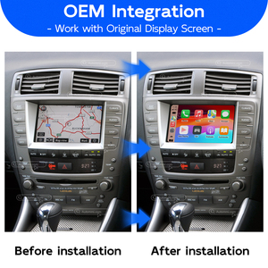 Kits d'Interface de Module Décodeur Haute Performance ISF Sans Fil <span class=keywords><strong>Apple</strong></span> <span class=keywords><strong>CarPlay</strong></span> et Android Auto pour Lexus ISF 2008 - 2014 - Product Image 2