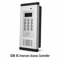 Système d'interphone sans fil GSM 4G K6 le plus vendu pour appartements, contrôle d'accès pour 200 utilisateurs, appels et SMS gratuits pour immeubles résidentiels