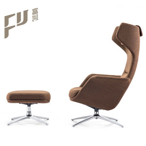 Haut hôtel arrière chaises longues en tissu avec <span class=keywords><strong>pouf</strong></span> <span class=keywords><strong>pas</strong></span> <span class=keywords><strong>cher</strong></span> - Product Image 3