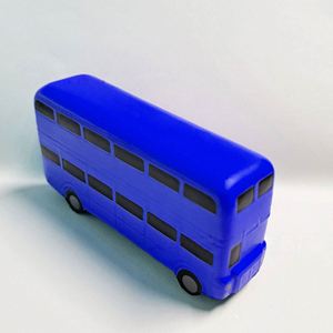 Imprint Logo <b>Foam</b> Double Decker <b>Bus</b> Stress Ball Soft Squeezable <b>Foam</b> <b>Bus</b> Shape Stress Reliever <b>Toys</b> for Promotion - Product Image 5