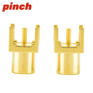 Conector RF MCX-KE, Receptáculo Hembra MCX-50KE, Conexión Directa, Soldadura, Montaje en PCB - Product Image 2