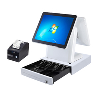 Caisse enregistreuse tactile capacitive Crtly 21,5 pouces avec NFC, garantie 1 an, pour commerce de détail, restaurant, hôpital, Windows
