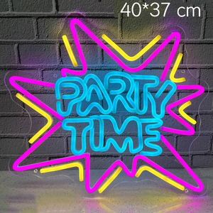 Barra <span class=keywords><strong>de</strong></span> luz <span class=keywords><strong>de</strong></span> neón brillante con letras en inglés KTV para interiores, pintura LED acrílica, decoración artística <span class=keywords><strong>de</strong></span> la calle comercial - Product Image 6