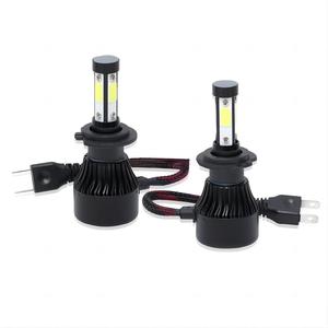 Vente en gros haute lumen 12V 360 Led H4 H7 9005 H15 phare 4 côtés S2 COB Auto voiture phares à LED ampoule lumières pour moto voiture - Product Image 1
