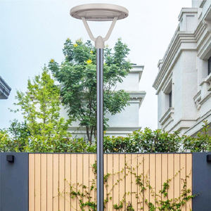 Lampe solaire LED de jardin de rue en alliage d'aluminium imperméable IP65, UFO, capteur de mouvement intelligent, haute luminosité, contrôle sans fil - Product Image 5