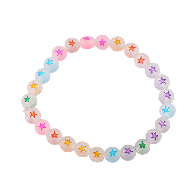 Étoile multicolore