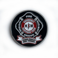 Pièce commémorative personnalisée double face avec texte et valeurs fondamentales sur mesure, prix abordable