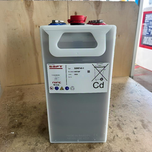 1.2V 89AH 12V 24V SAFT SBH Industrial Batteries NiCd Rechargeable Battery For Diesel <b>Generator</b> Engine Start Railway Station - Product Image 2