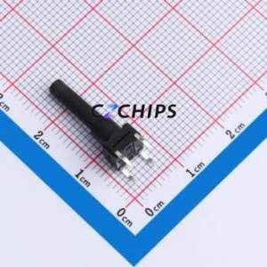 TC-FS66D-C-19 Tactile Switch Through hole Component THT-4P,6x6mm Switch Single Pole Single Throw Round Button 2.6N Through Hole - Product Image 2