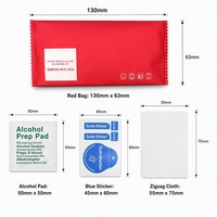 Kit d'installation et de nettoyage universel pour protecteurs d'écran de téléphone et d'ordinateur B2B, nettoyant pour écran, lingettes humides à l'alcool, absorbant de poussière, autocollant