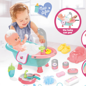 Hot Popular 14 Inch Newborn Shower <strong>Play</strong> Set IC Baby Bath <strong>Doll</strong> - Product Image 1