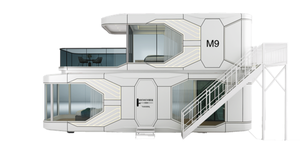 Профессиональный поставщик, сборная космическая капсула, Экологичная оцинкованная стальная капсула, передвижная капсула - Product Image 3