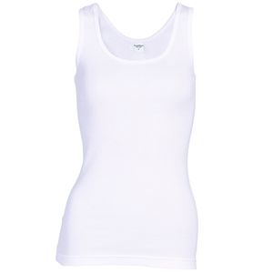 Canotta da donna in <span class=keywords><strong>cotone</strong></span> comodo tessuto a maglia elasticizzato tinta unita stile quotidiano - Product Image 2