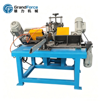Chaîne de production complète de machines de formage à froid de cadres de fenêtres à commande servo automatique haute vitesse avec système de poinçonnage et PLC