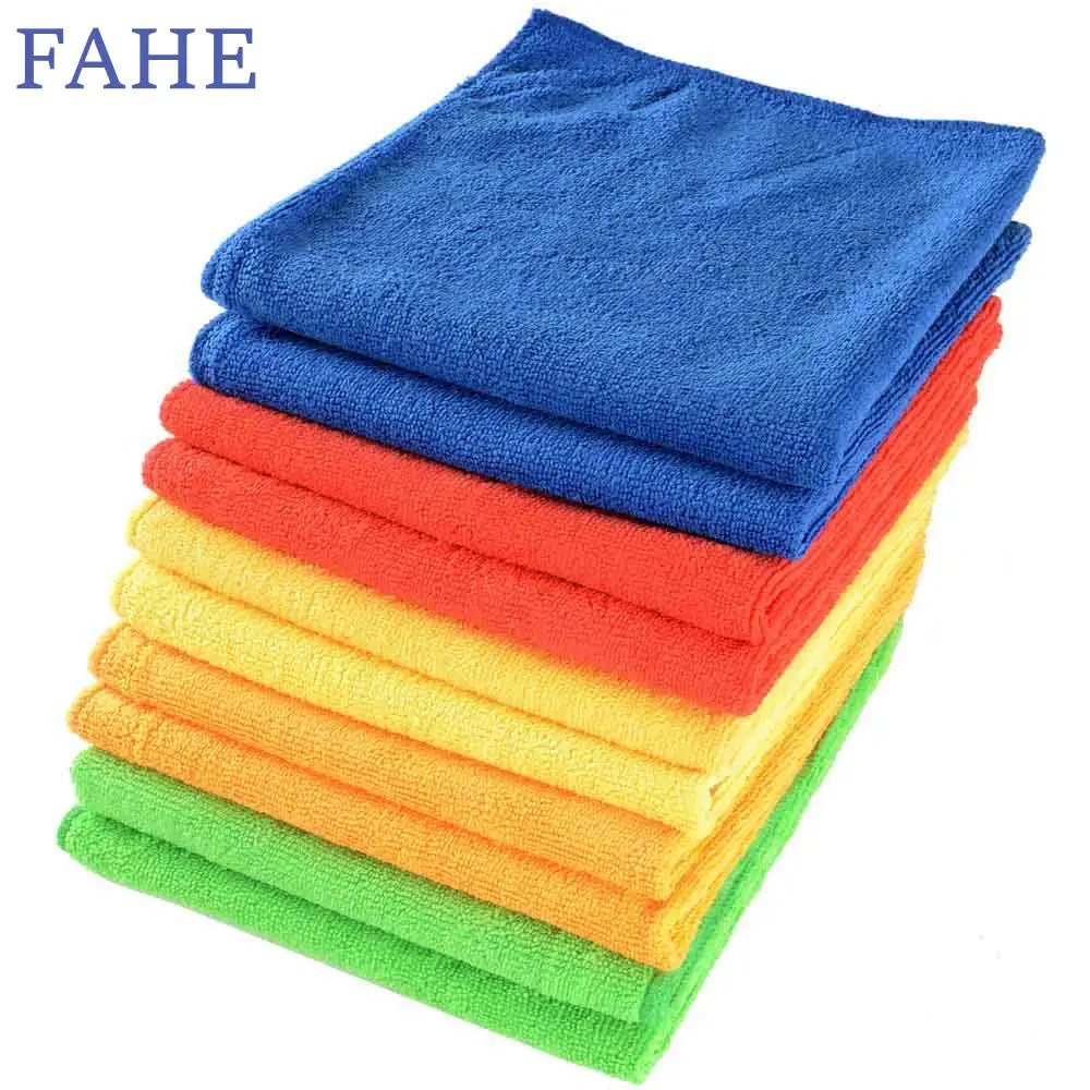 Microfiber towel for car washing clean cloth 40*40 microfiber travel sports towel microfiber cloth car washing towel