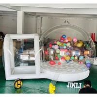En stock maison à bulles gonflable en pvc tente dôme à bulles gonflable 3m 4m 5m maison à bulles gonflable pour location de fête d'enfants
