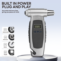 Manomètre numérique multifonction haute précision avec rétroéclairage LED bicolore, brise-vitre, coupe-ceinture de sécurité, en plastique ABS, PSI