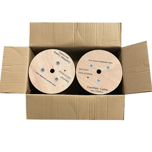 Interior Exterior 305m 1000ft UTP FTP Lan Cable Cat 6 Patch Cord CAT6 CAT5E RJ45 Cable Ethernet de red - Product Image 2