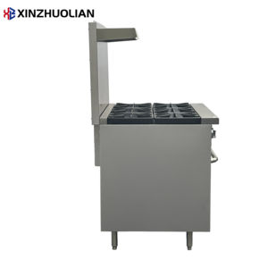 Kompor Gas Komersial ETL 6 Tungku Oven Standar XZL-B36 36 American 210.000 BTU Baja Tahan Karat Mudah Dibersihkan Mudah Dipasang 1 - Product Image 3