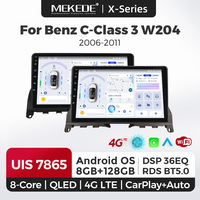 MEKEDE X10 X40 Android 15 8G 128G IPS DSP Lecteur vidéo radio pour voiture pour Mercedes Benz Classe C 3 W204 S204 2006-2011