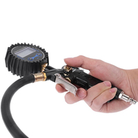 Gonfleur de pneus de voiture numérique miniature électrique, gonfleur de pneus portable, compresseur d'air 0-250 Psi, jauge de pression des pneus, capteur émetteur