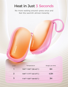 <span class=keywords><strong>2025</strong></span> nóng bán hồng mini Túi Tay ấm hơn cho phụ nữ USB có thể sạc lại và tái sử dụng cho trong nhà và ngoài trời sử dụng - Product Image 4