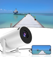 Mini projecteur de poche portable HY300 LED HD natif 1080P 50 ANSI BT5.0 sans fil pour cinéma maison et extérieur