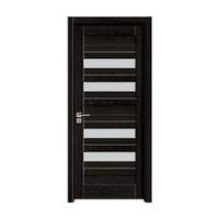 Porte de chambre en bois moderne de style européen, insonorisée, avec panneau MDF massif, imperméable et résistant à l'humidité, vente en gros
