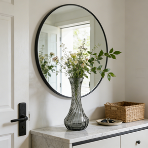 <span class=keywords><strong>Vase</strong></span> en <span class=keywords><strong>verre</strong></span> côtelé dégradé style nordique pour arrangement de pampas, décoration intérieure, centre de table de mariage, vente en gros - Product Image 2