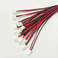 Kustom 1.0mm-2.54mm Pitch kabel 2/3/4/5/6 Pin konektor nilon perempuan Plug JST SH ZH PH XH untuk kawat listrik tali pengaman