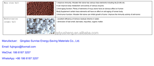 Perles <span class=keywords><strong>de</strong></span> cèdre, boule en céramique à infrarouge lointain <span class=keywords><strong>pour</strong></span> filtre à <span class=keywords><strong>eau</strong></span> - Product Image 5