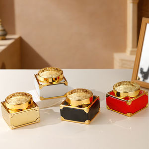 Grand pot à épices de luxe européen avec couvercle, style Moyen-Orient, or arabe, <span class=keywords><strong>compote</strong></span> de rangement pour épices - Product Image 5